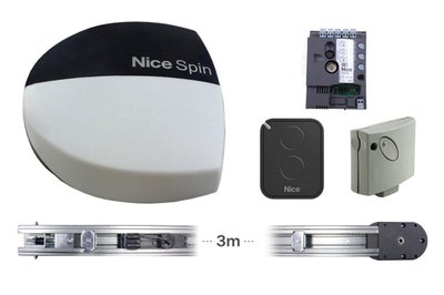 NICE SPIN23 KCE Автоматика для гаражних воріт до 2.4м, 3.4м SPIN22 KCE фото