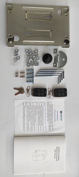 Steelon SL500DC Автоматика для откатных ворот вес до 500кг с двигателем на 24В и аккумулятором в комплекте. 122 фото