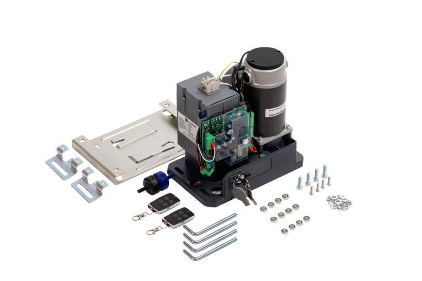 Steelon SL800DC Автоматика для відкатних воріт до 800 кг для побутового використання з двигуном на 24В та акумулятором в комплекті 1314484478 фото
